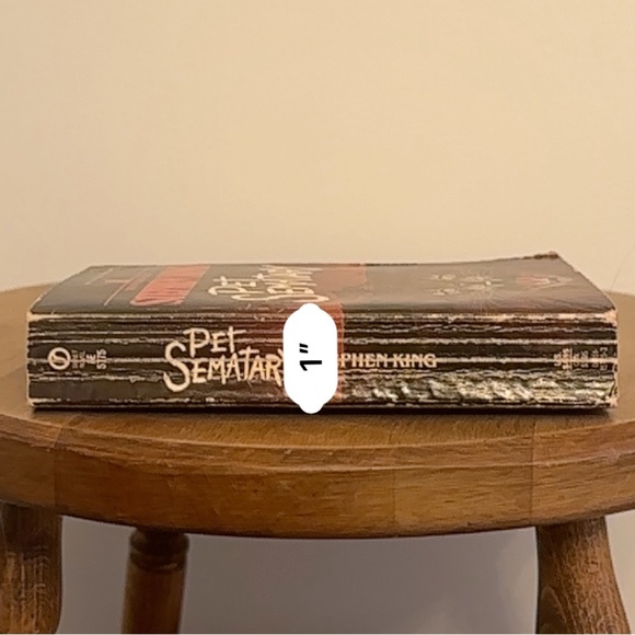 Pet Sematary by Stephen King Signet Paperback 1984 Supernatural Natural Horror - Picture 16 of 16